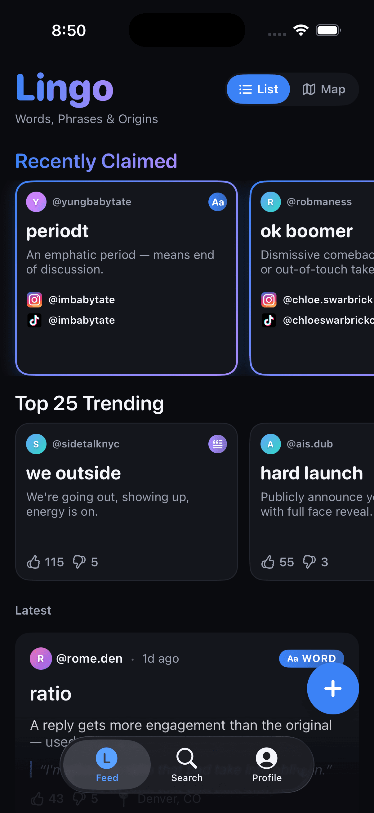 Lingo on iOS — Words, Phrases & Origins